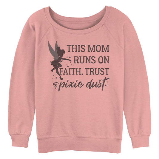 Disney Runs On FTPD Juniors Raglan Pullover