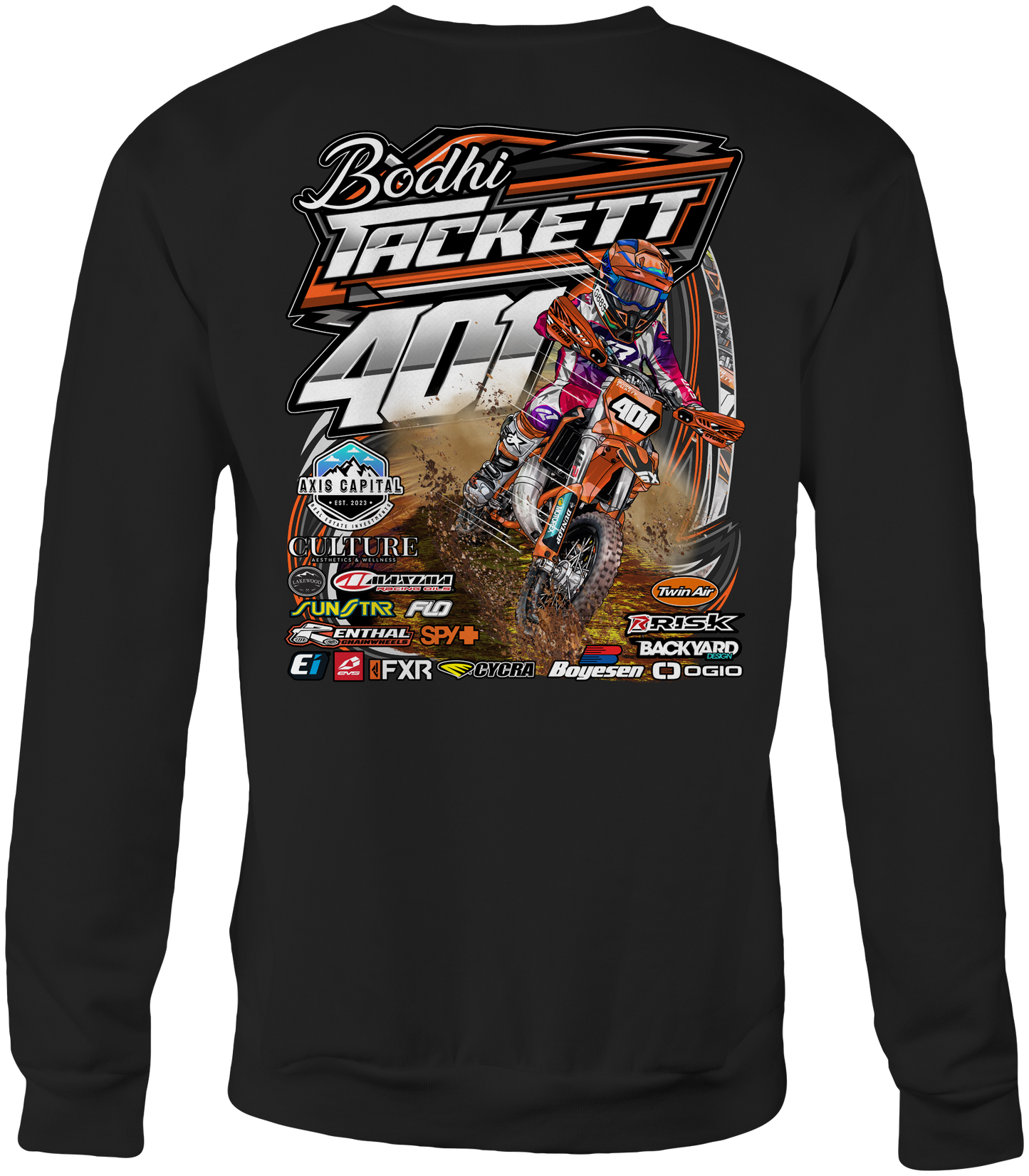 Bodhi Tackett Crewneck Sweatshirts
