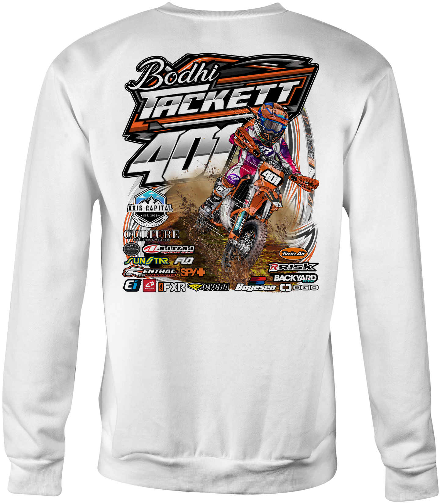 Bodhi Tackett Crewneck Sweatshirts