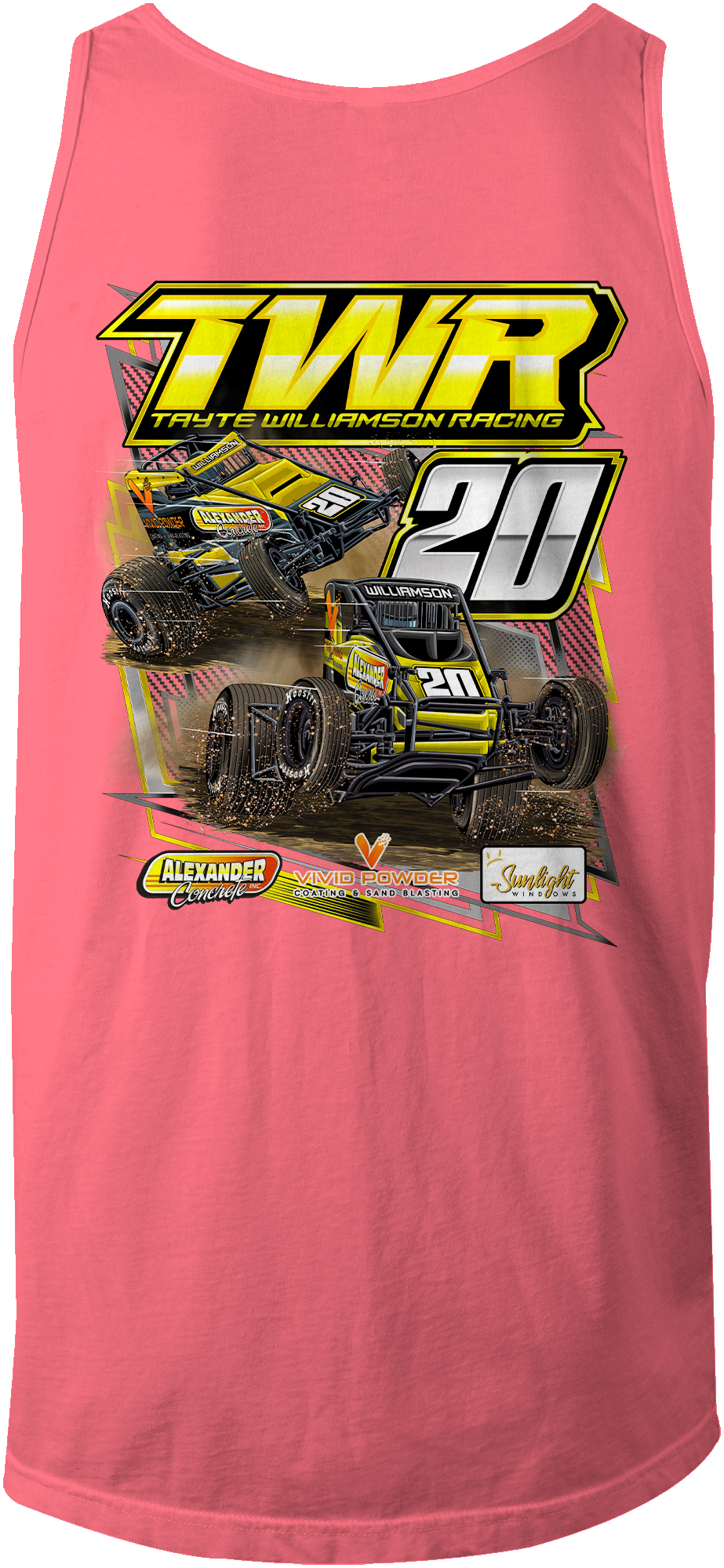 Tayte Williamson Racing Tank Tops