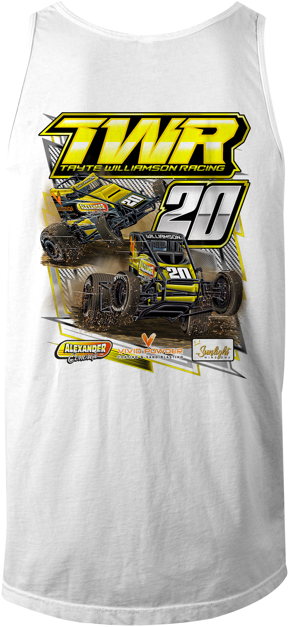 Tayte Williamson Racing Tank Tops