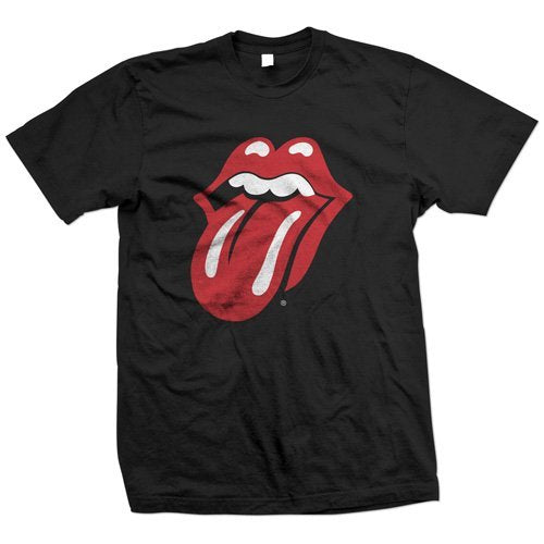 The Rolling Stones Classic Tongue XL [T-Shirt] - Rock Band Apparel