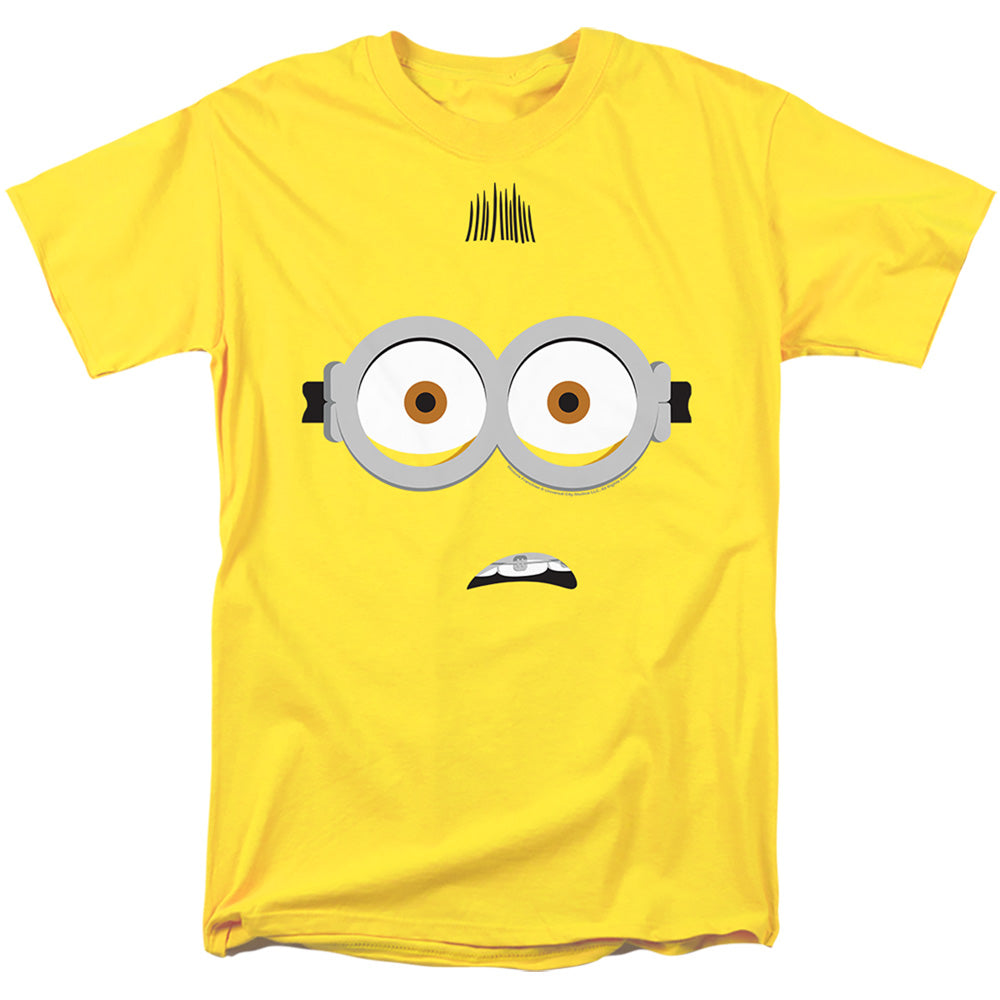 Minions Otto Face Mens T Shirt Yellow