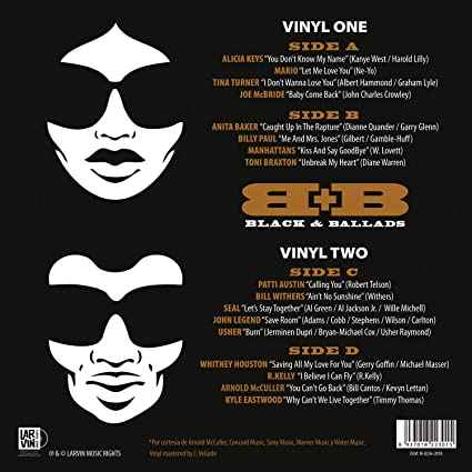 Black & Ballads (B+B) (Limited Coloured Vinyl) (2 Lp's) [Import] [Vinyl]