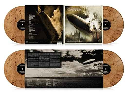 The Many Faces Of Led Zeppelin (Limited Edition, Transparent Brown Marbled Vinyl) [Import] (2 LPs) [Vinyl]