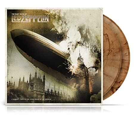 The Many Faces Of Led Zeppelin (Limited Edition, Transparent Brown Marbled Vinyl) [Import] (2 LPs) [Vinyl]