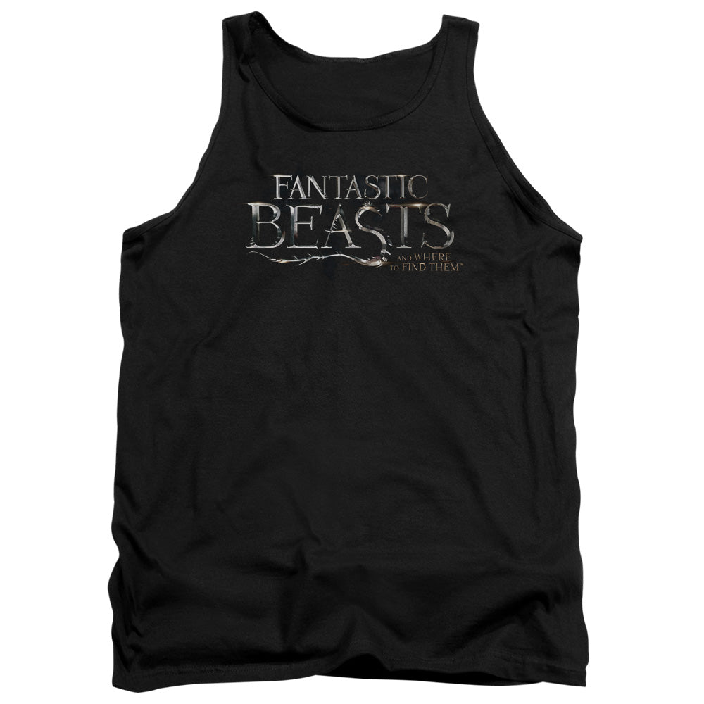 Fantastic Beasts Logo Mens Tank Top Shirt Black Officially Licensed