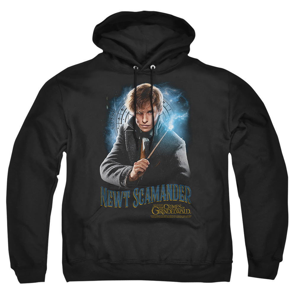 Fantastic Beasts 2 Scamander Monogram Mens Hoodie Black Officially Licensed