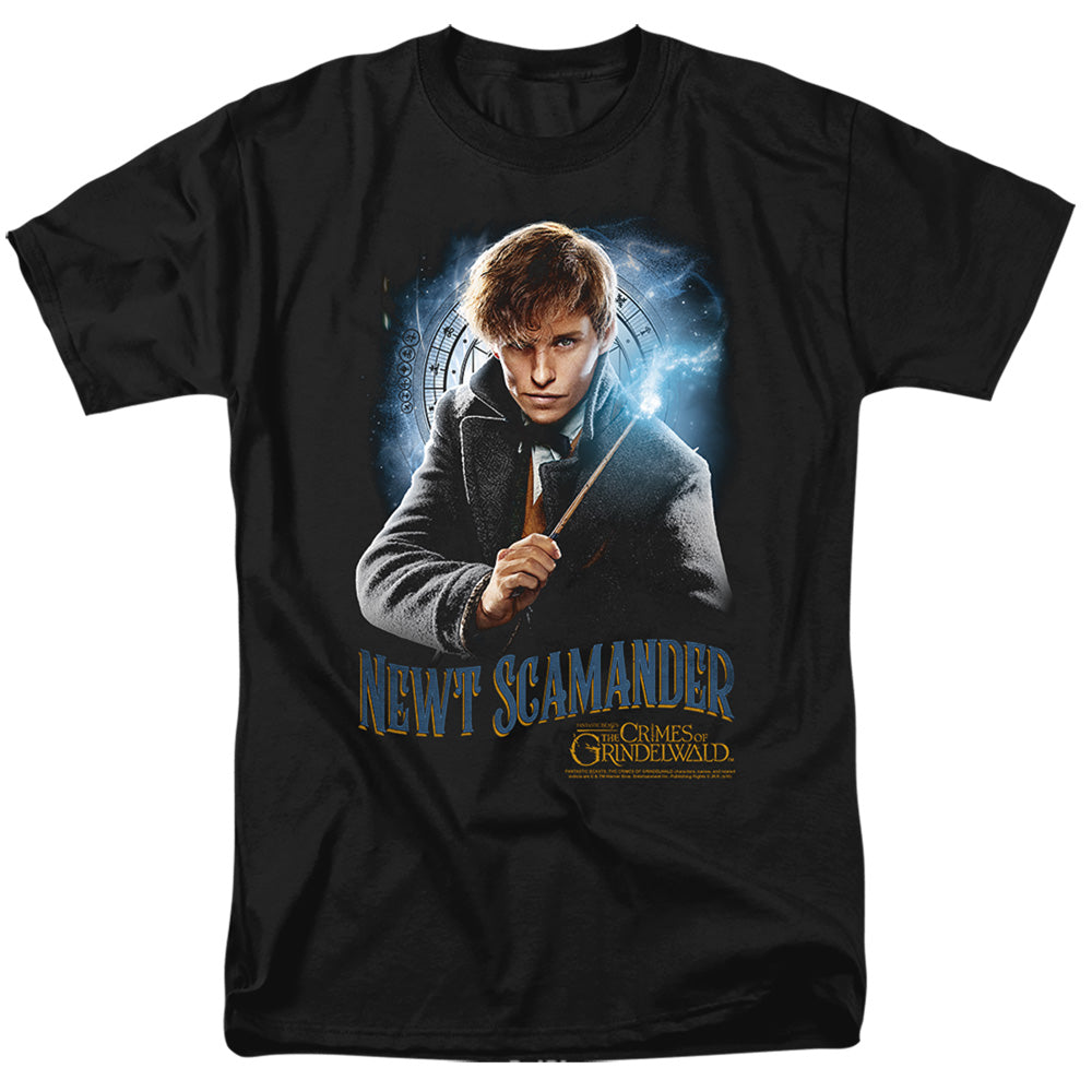 Fantastic Beasts 2 Scamander Monogram Mens T Shirt Black Officially Licensed