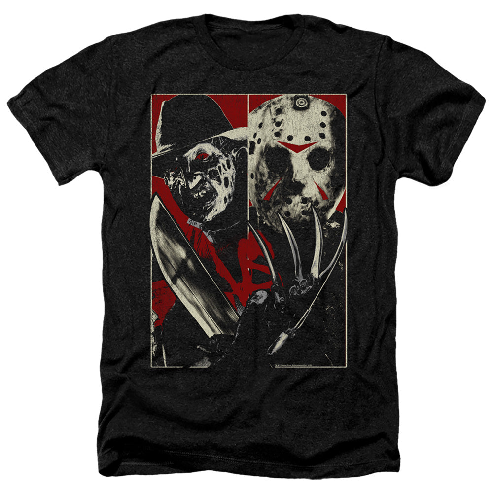 Freddy Vs Jason Vs Heather Mens T Shirt Black Officially Licensed