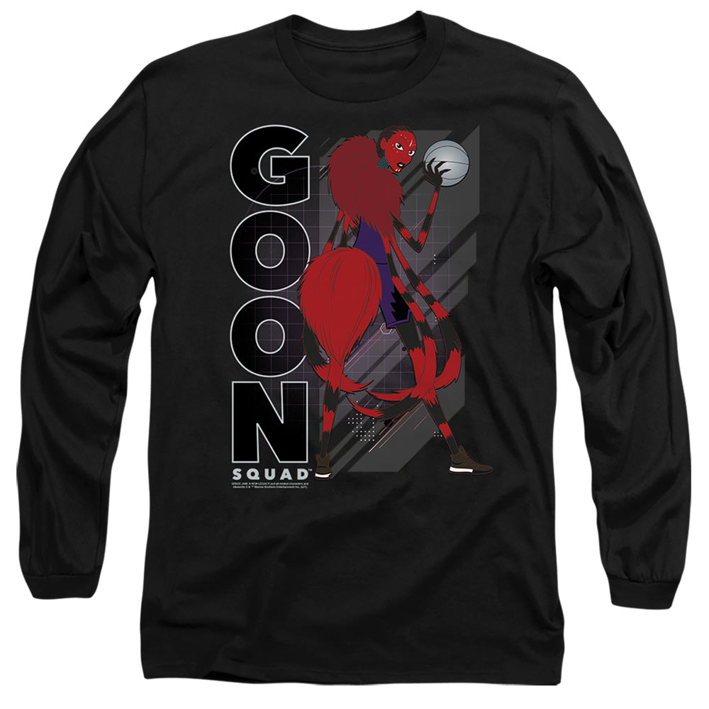 Space Jam 2 Arachnneka Mens Long Sleeve Shirt Black Officially Licensed