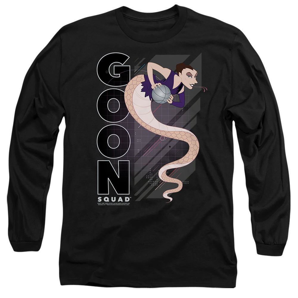 Space Jam 2 White Mamba Mens Long Sleeve Shirt Black Officially Licensed