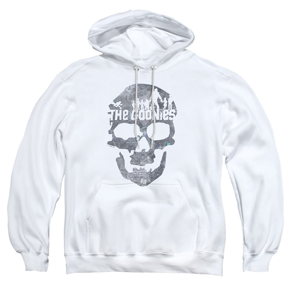 The Goonies Skull 2 Mens Hoodie White