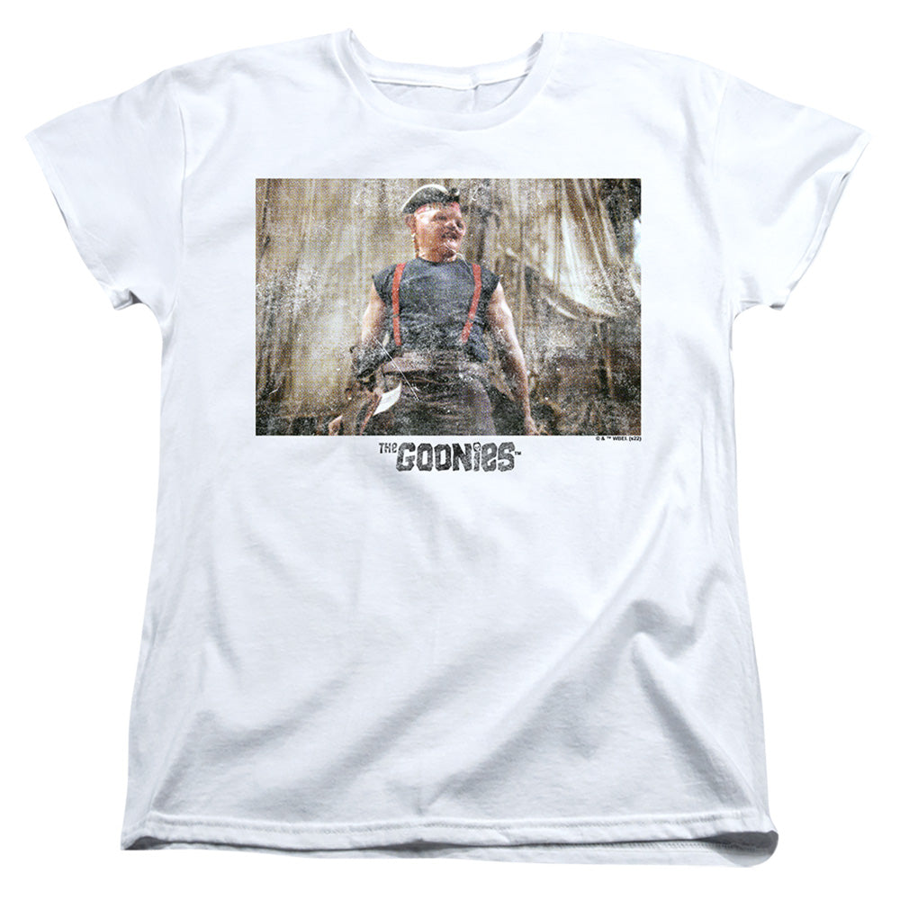 The Goonies Sloth 2 Womens T Shirt White Officially Licensed