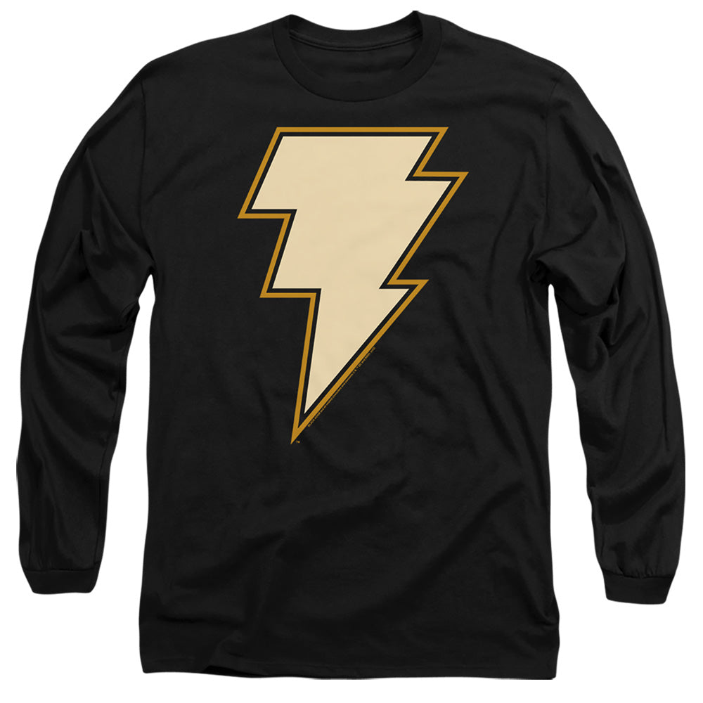 Black Adam Black Adam Chest Emblem Mens Long Sleeve Shirt Black Officially Licensed