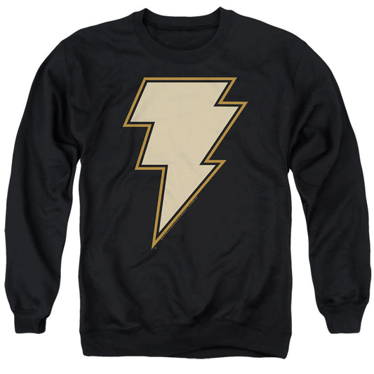 Black Adam Black Adam Chest Emblem Mens Crewneck Sweatshirt Black Officially Licensed