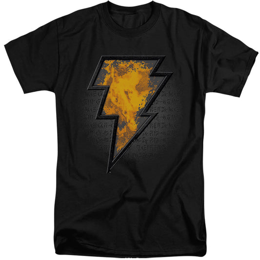 Black Adam Black Adam Beveled Emblem Mens Tall T Shirt Black Officially Licensed