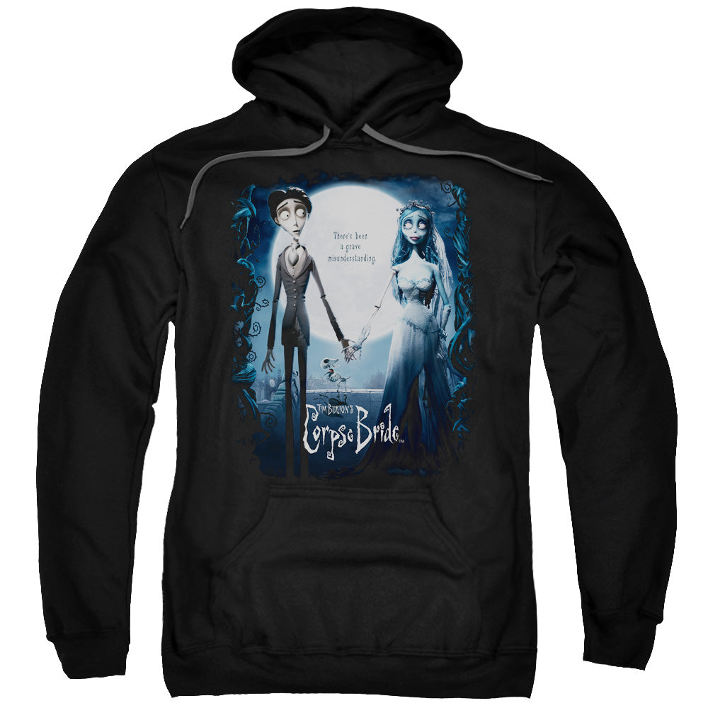 Corpse Bride Poster Mens Hoodie Black Officially Licensed
