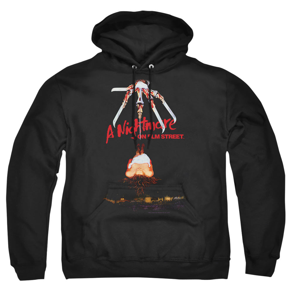 Nightmare On Elm Street Alternate Poster Mens Hoodie Black Officially Licensed