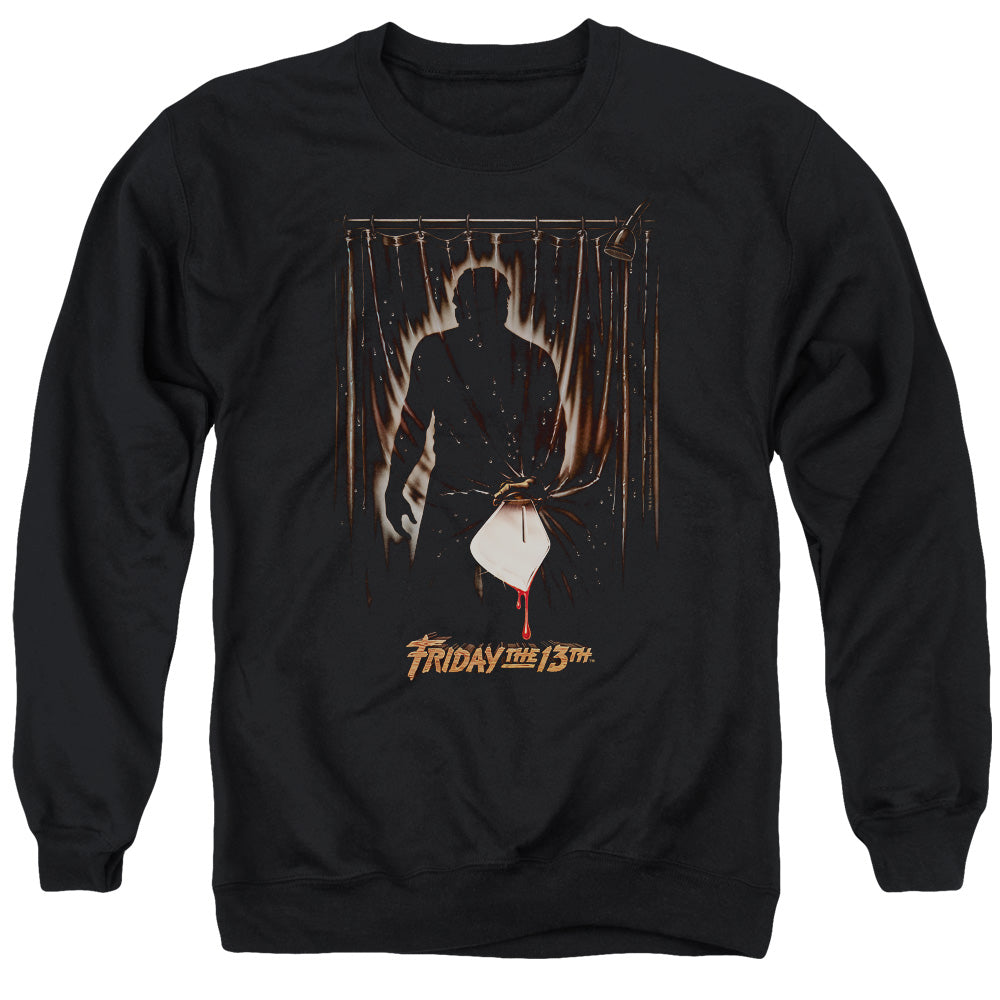 Friday The 13Th Part 3 Poster Mens Crewneck Sweatshirt Black