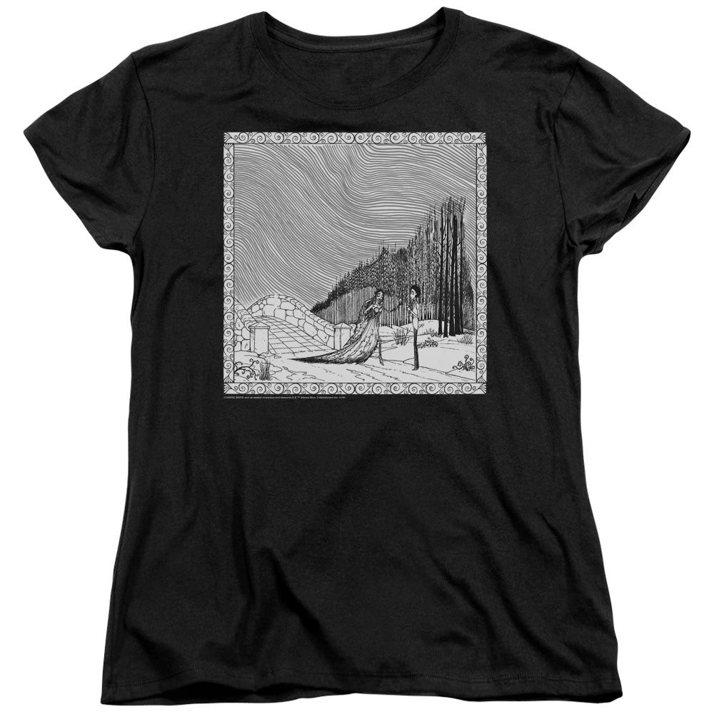 Corpse Bride My Darling Womens T Shirt Black Officially Licensed
