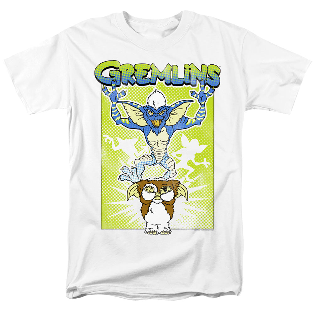 Gremlins Be Afraid Mens T Shirt White Officially Licensed