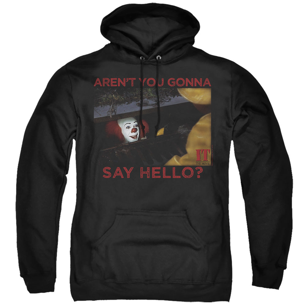 It 1990 Hello Mens Hoodie Black Officially Licensed