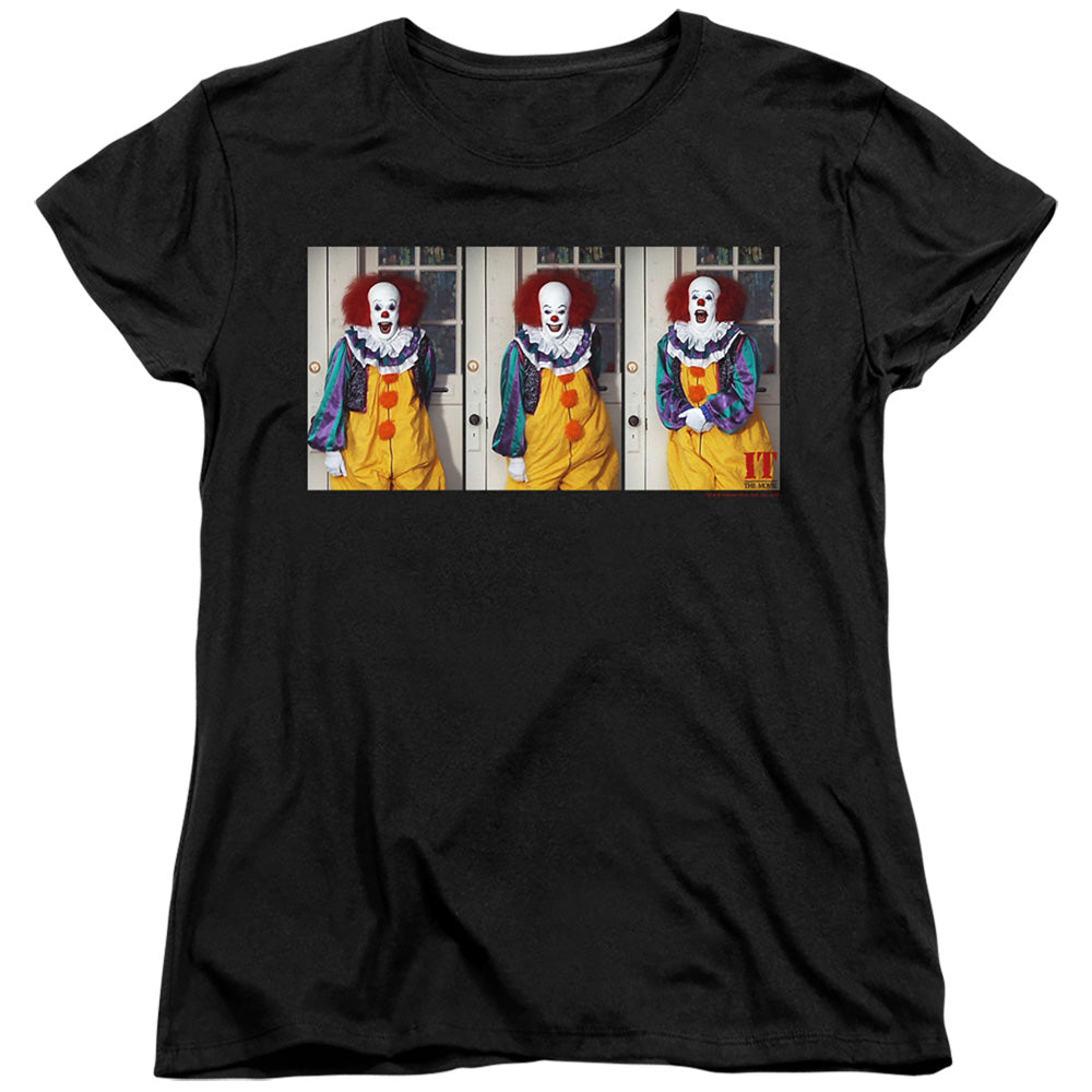 IT 1990 Joke Womens T Shirt Black Officially Licensed