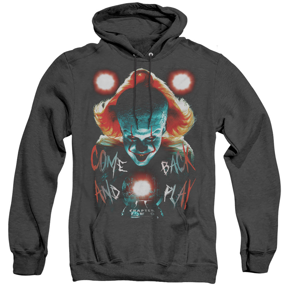 IT Dead Lights Heather Mens Hoodie Black Officially Licensed