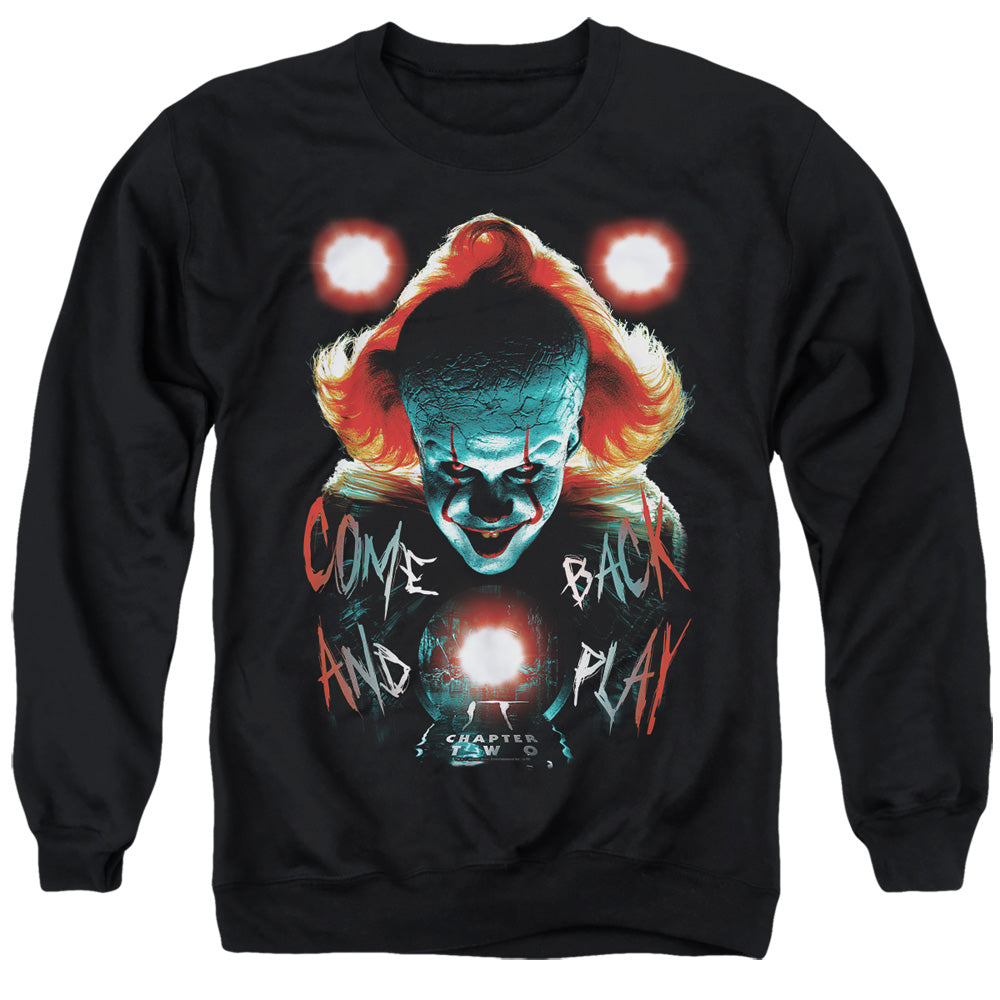 IT Dead Lights Mens Crewneck Sweatshirt Black Officially Licensed