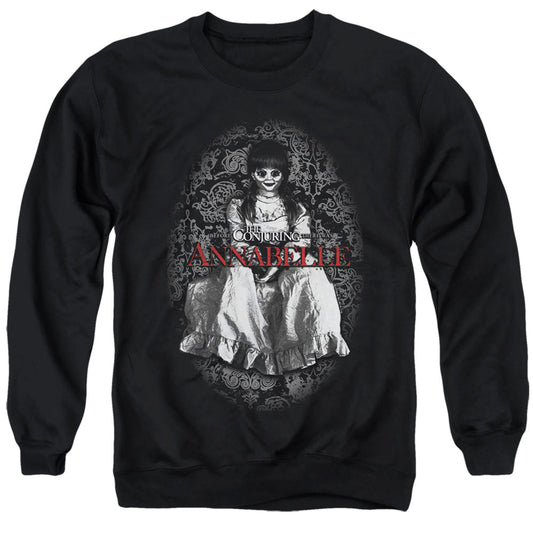 Annabelle Annabelle Mens Crewneck Sweatshirt Black Officially Licensed