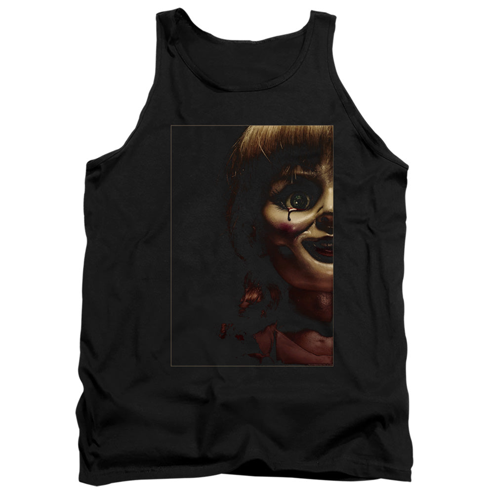 Annabelle Doll Tear Mens Tank Top Shirt Black Officially Licensed