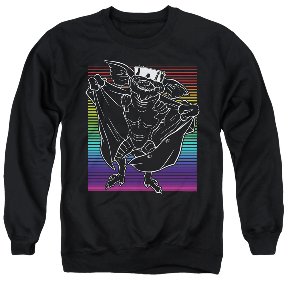 Gremlins Cool Gradient Mens Crewneck Sweatshirt Black Officially Licensed