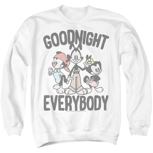 Animaniacs The Siblings Mens Crewneck Sweatshirt White
