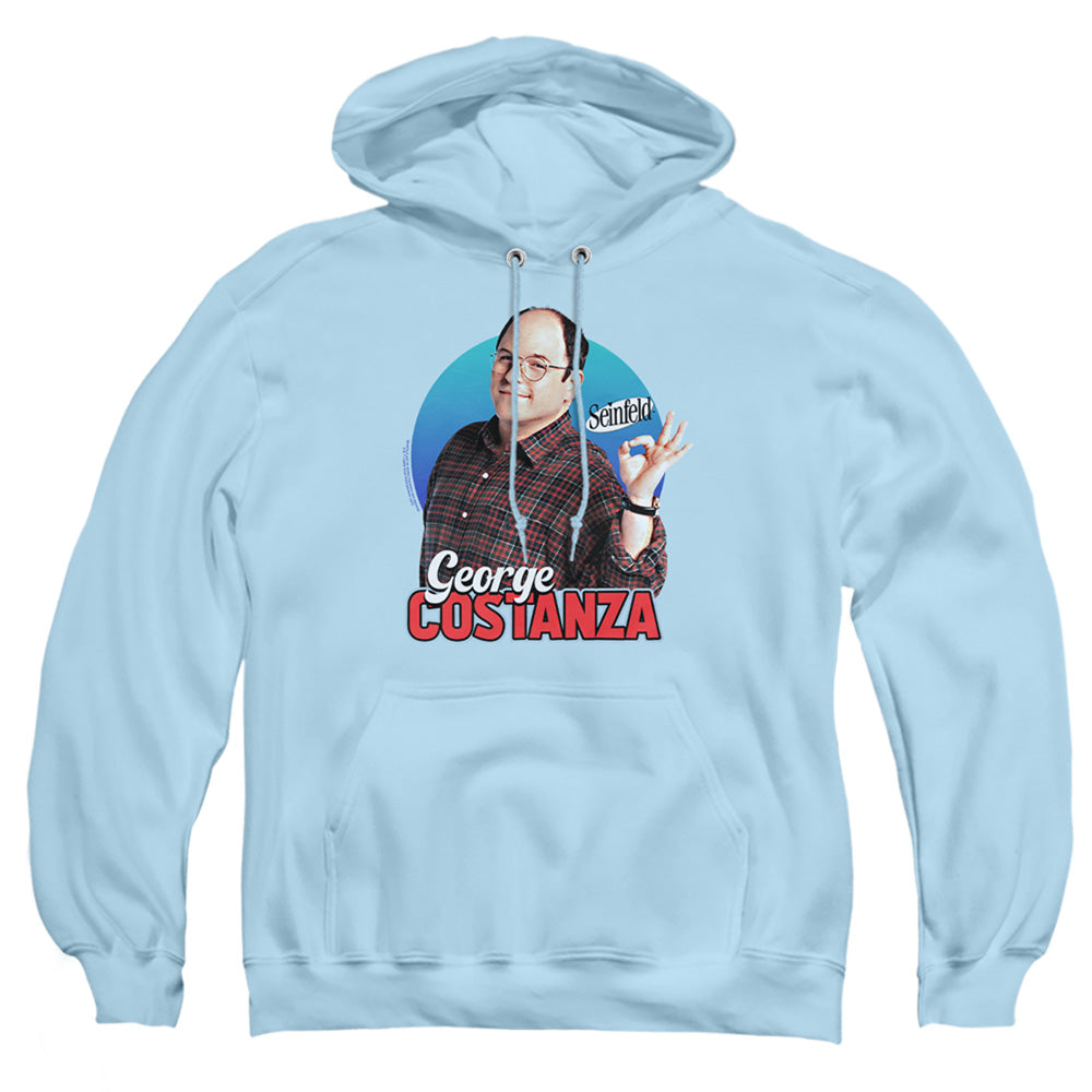 Seinfeld George Mens Hoodie Light Blue