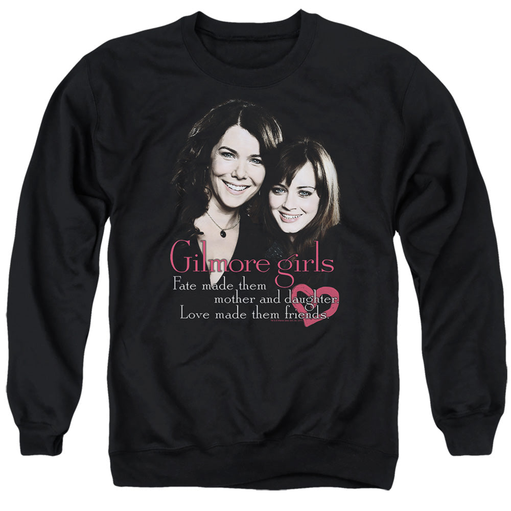 Gilmore Girls Title   Mens Crewneck Sweatshirt   Black   2X