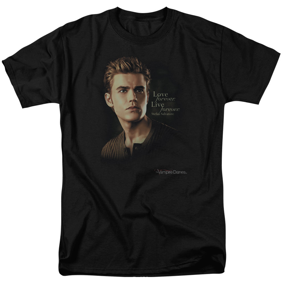 Vampire Diaries Forever Mens T Shirt Black Officially Licensed