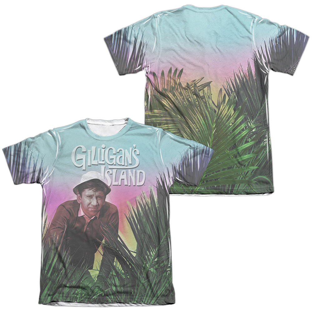 Gilligans Island Little Buddy-Mens Poly Cotton T Shirt-White