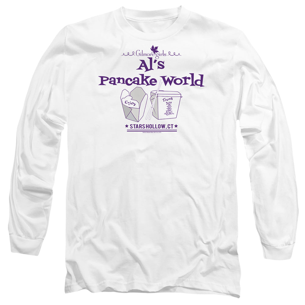 Gilmore Girls Als Pancake World- L S Adult 18 1 -White