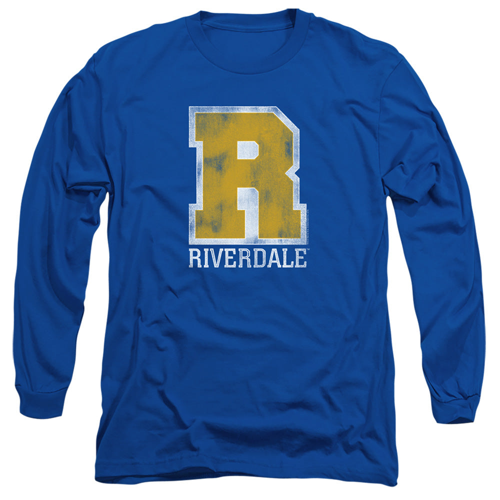 Riverdale Riverdale Varsity Mens Long Sleeve Shirt Royal Officially Licensed