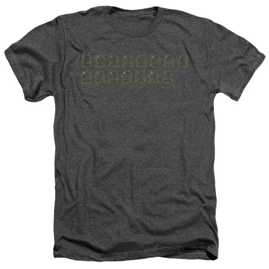 Big Bang Theory Intranet Machine Heather Mens T Shirt Charcoal