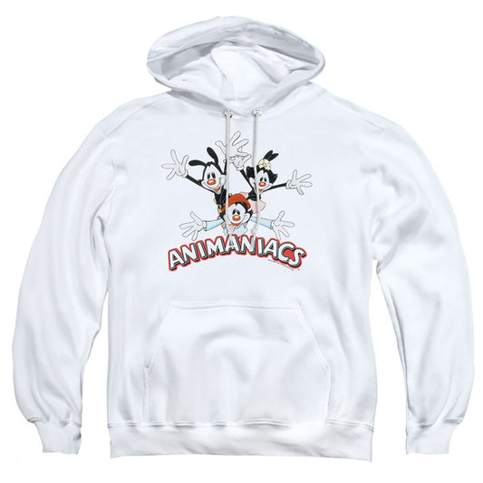 Animaniacs Animaniacs Trio Mens Hoodie White Officially Licensed