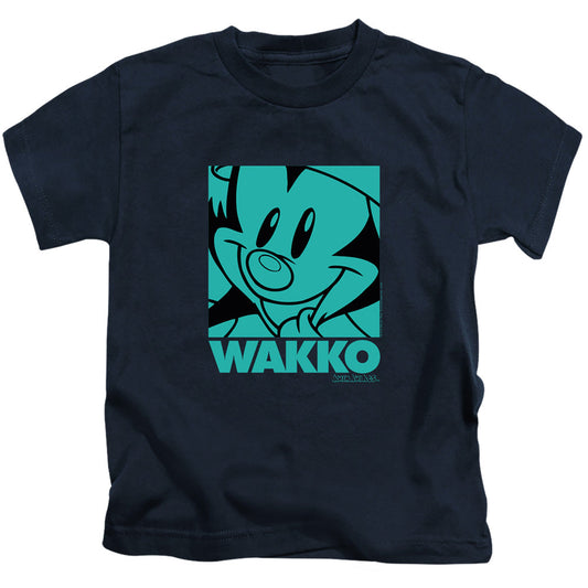 Animaniacs Pop Wakko Juvenile Kids Youth T Shirt Navy Blue Officially Licensed