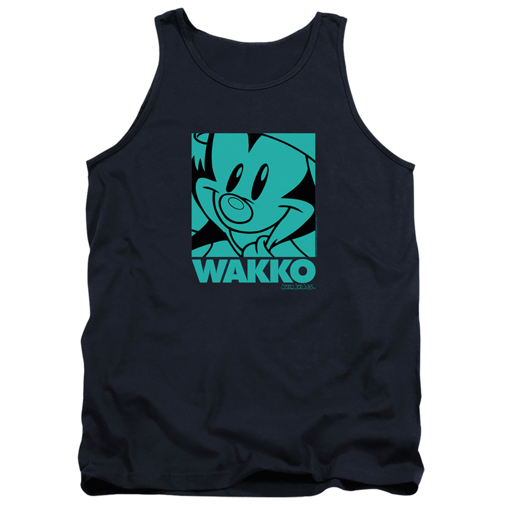 Animaniacs Pop Wakko Mens Tank Top Shirt Navy Officially Licensed