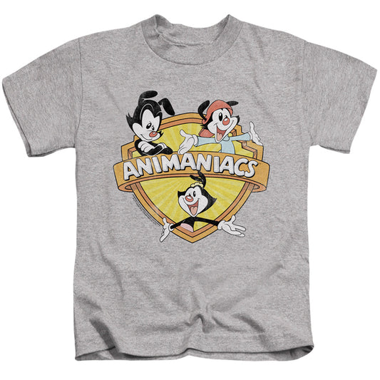 Animaniacs Shielded Animaniacs Juvenile Kids Youth T Shirt Athletic Heather Officially Licensed