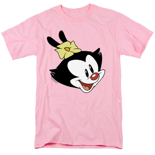 Animaniacs Dot Head Mens T Shirt Pink Officially Licensed
