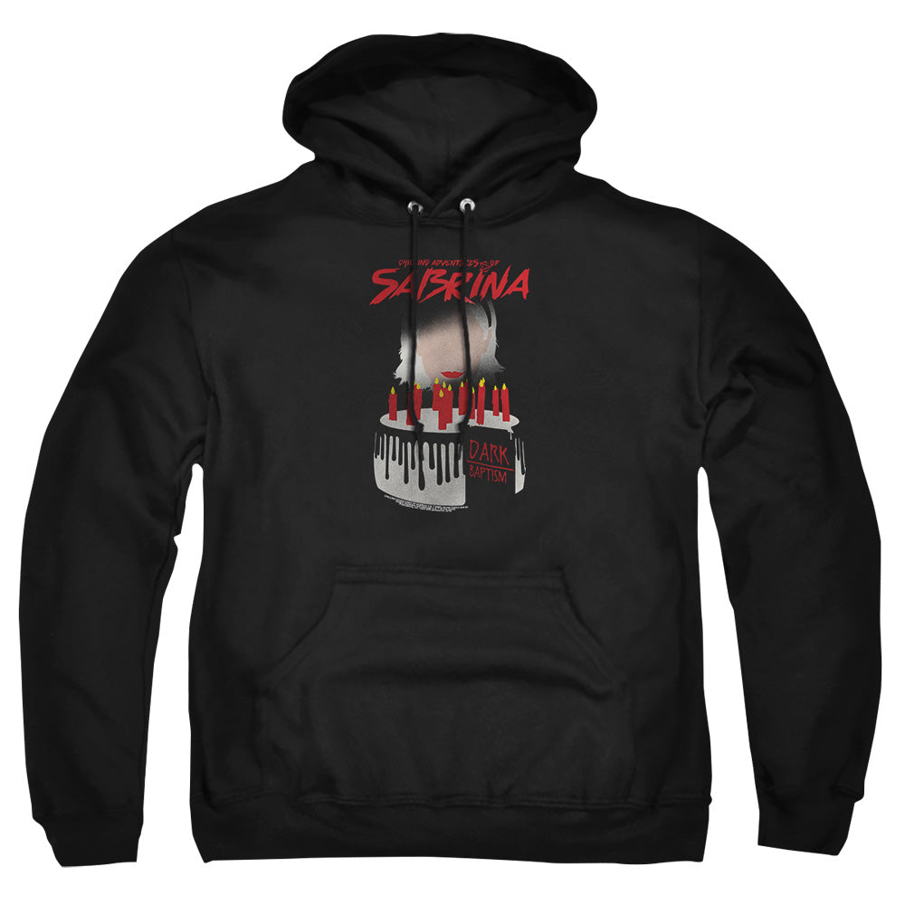 Chilling Adventures Of Sabrina Dark Baptism Mens Hoodie Black Officially Licensed