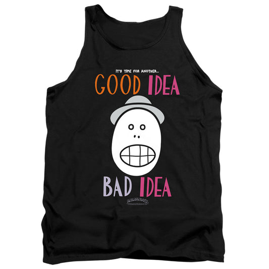 Animaniacs Good Idea Bad Idea Mens Tank Top Shirt Black Officially Licensed