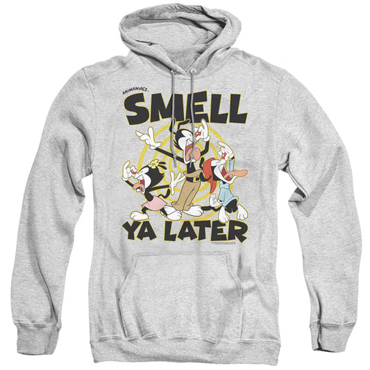 Animaniacs Ell Ya Later Mens Hoodie Athletic Heather Officially Licensed