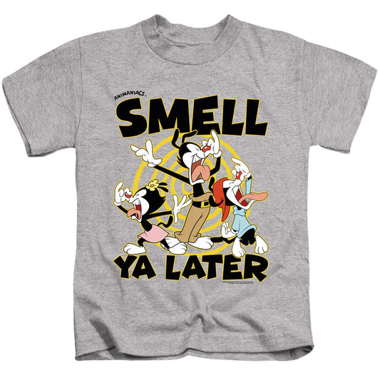 Animaniacs ell Ya Later Juvenile Kids Youth T Shirt Athletic Heather Officially Licensed